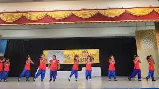 KG Graduation Day || Adiye Aati Song || Chaitrasri with her friends in school