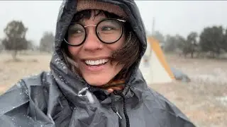 Part 4: Camping in Utah - Preparing for a Winter Storm