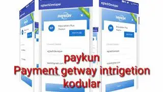 Paykun Payment getway intrigetion in kodular