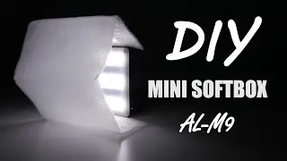 DIY MINI SOFTBOX for your Aputure AL-M9!