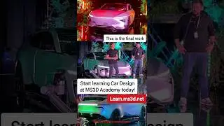 MS3D Academy Students join Automotive Industry for Car Design with Autodesk Alias