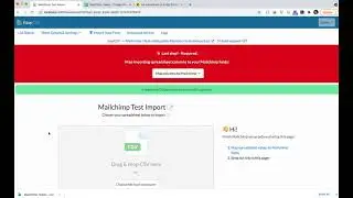 Bulk add or update Mailchimp emails from CSV or XLSX files - EasyCSV