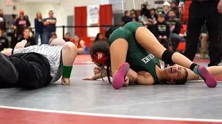 WOMEN WRESTLING –  SHE CRYING AFTER GIRL PINNED 😭