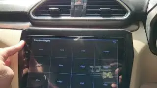 How to calibrate Android head unit screen