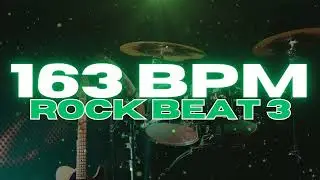 163 BPM - Rock Drum Beat - Loop 3