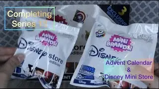 Completing Mini Brands Disney Series 1 | Mini Brands Disney Advent Calendar & Disney Store