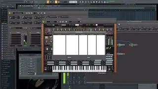 FL Studio, MUX AL like instrument rack preset file (macro 10)  and the workflow
