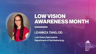 Leannza Tang, OD: Low Vision Services at New York Eye and Ear Infirmary of Mount Sinai
