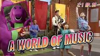 A World of Music | Master | S. 1 Ep. 25 | Barney & Friends