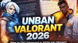 How to Get Unbanned From Valorant in 2026 (Full Tutorial) / Work On Van 152-Locked Account-Section 7
