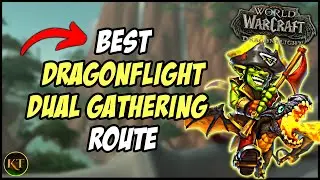 AMAZING Gathering Farm WoW - BEST Mining/Herbalism Route in Dragonflight!