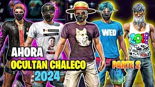 TODAS LAS CAMISAS AHORA OCULTAN CHALECO EN FREE FIRE 2024 - OUTFITS INSANOS FF PARTE 2