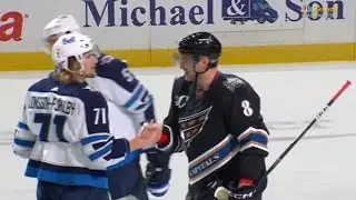 Winnipeg Jets Congratulate Alex Ovechkin After He Surpasses Gordie Howe's Goal Record