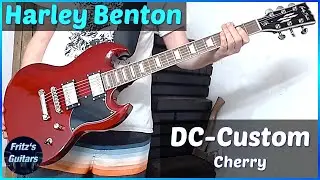 Harley Benton DC-Custom Cherry 2023 - SG GUITAR ALTERNATIVE