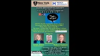 AES NY Section presents: NPR’s “Wait, Wait, Don’t Tell Me.”