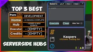 Top 3 BEST serverside hubs on ROBLOX