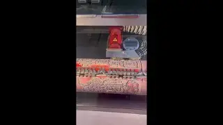 Machine cuts out designs at Rubberstamps.net