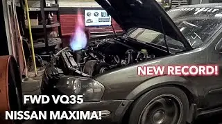 Fastest NISSAN MAXIMA makes 700+ WHP! | FWD VQ35 | MK MEDIA
