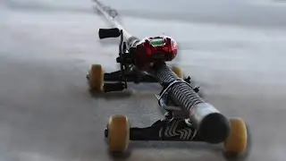 Fishing Rod Skateboard
