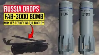 Russian Air Force Drops FAB-3000 Bomb! What You Need to Know!