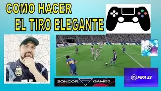 FIFA 23 TUTORIAL DE COMO HACER EL TIRO ELEGANTE - QUE ES EL TIRO ELEGANTE - COMBINACION DE BOTONES