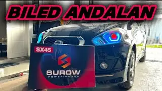 Pasang Biled 3inc di Mobil Datsun GO