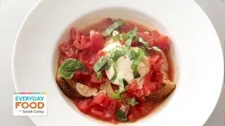 Poached Eggs in Tomato Sauce | Everyday Food with Sarah Carey
