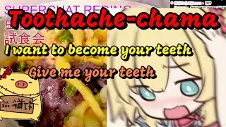 Haachama has a toothache, and finds out that she has no teeth![hololive/Eng Sub]