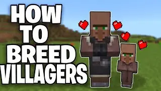 How To Breed Villagers In Minecraft (EASY) - All Platforms
