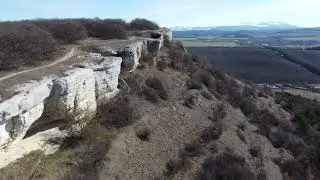 Гора рядом с Симферополем. Rocks near Simferopol