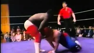 Koko Ware absolutely destroys a jobber on Memphis TV circa 1985