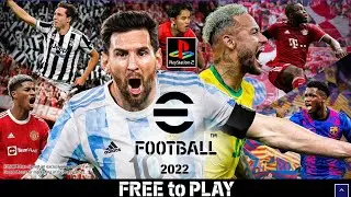 PES 2022 PS2 - PlayStation 2 Console Gameplay