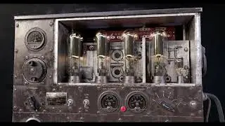 Vintage Bomber Plane Radio
