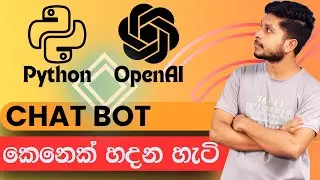 Chat Bot 🤖 කෙනෙක් හදමු (Python + OpenAI) | Chat Bot using Python and OpenAI