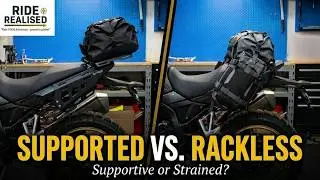 Rackless Luggage vs Rackless Supports - Kove 800X