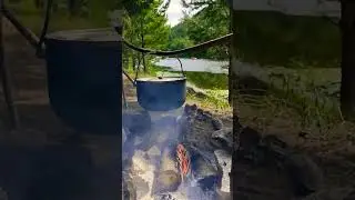 на берегу реки Ай 