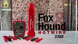 Triplett 3388 Fox and Hound HotWire Live Wire Tone & Probe Kit Overview