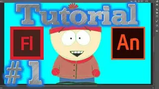 🎥 How To Create Characters & Backgrounds In South Park Style 🎥 Adobe Animate & Flash Tutorial