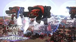 DoW - Soulstorm | Brazen Claws vs Orks - Survival ! - Unification Mod