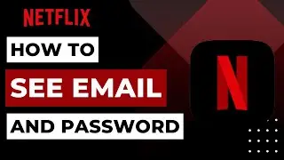 How to See Your Netflix Email and Password | 2023