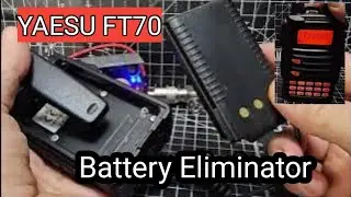 YAESU FT-70D , BATTERY ELIMINATOR