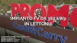 Impianto FV in Lettonia da 382kWp realizzato con sistema Connect Sun Ballast