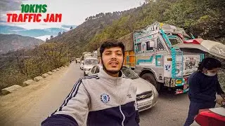Stuck in KASHMIR for 18 HOURS! 😪😴 Camping in India
