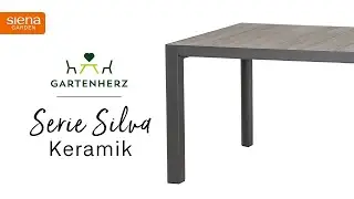 Dein Gartenherz: Silva Gartentisch Keramik