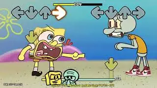 FNF - Spongebob Vs Squidward | This MF Got Them Fake J'S - Fake Jays