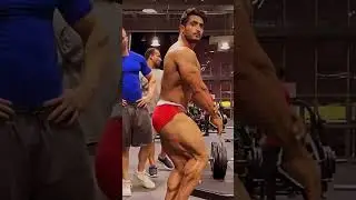 POSING in RED! #bodybuilding #bodybuilder #workout #model #awesome #omg #fitness #gym #training #wow