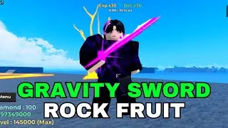 HOW TO GET GRAVITY SWORD IN ROCK FRUIT ROBLOX