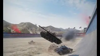 Невероятный прыжок в Wot! Новый режим! Футбол!
