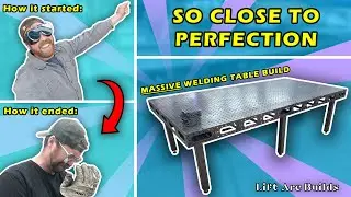 Making the ULTIMATE Fabrication Table // Lift Arc Builds