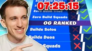 Win EVERY Game Mode in Fortnite OG SPEEDRUN